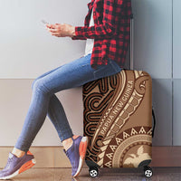Papua New Guinea Oro Tapa Motif Luggage Cover Classic