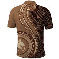 Papua New Guinea Oro Tapa Motif Polo Shirt Classic LT7 - Polynesian Pride