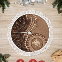 Papua New Guinea Oro Tapa Motif Tree Skirt Classic