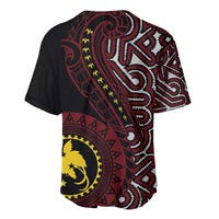 Papua New Guinea Oro Tapa Motif Baseball Jersey Special LT7 - Polynesian Pride