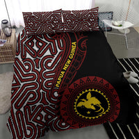 Papua New Guinea Oro Tapa Motif Bedding Set Special LT7 - Polynesian Pride