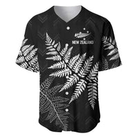 New Zealand Lawn Bowls Personalized Baseball Jersey Wrap-Around Silver Fern - Polynesian Pride