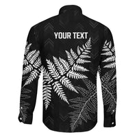 New Zealand Lawn Bowls Personalized Family Matching Off Shoulder Maxi Dress and Hawaiian Shirt Wrap-Around Silver Fern - Polynesian Pride