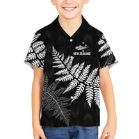 New Zealand Lawn Bowls Personalized Family Matching Puletasi and Hawaiian Shirt Wrap-Around Silver Fern - Polynesian Pride