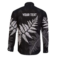 New Zealand Lawn Bowls Personalized Family Matching Tank Maxi Dress and Hawaiian Shirt Wrap-Around Silver Fern - Polynesian Pride