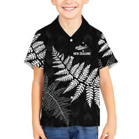 New Zealand Lawn Bowls Personalized Hawaiian Shirt Wrap-Around Silver Fern - Polynesian Pride
