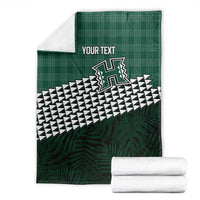 Rainbow Warriors Hawaii Personalized Palaka Blanket LT7 - Polynesian Pride