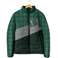 Rainbow Warriors Hawaii Personalized Palaka Padded Jacket LT7 - Polynesian Pride