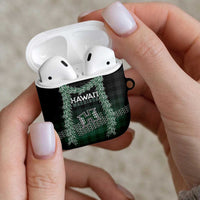 Rainbow Warriors Hawaii Palaka AirPods Case Maile Lei - Polynesian Pride