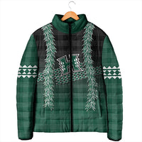 Rainbow Warriors Hawaii Palaka Padded Jacket Maile Lei LT7 - Polynesian Pride