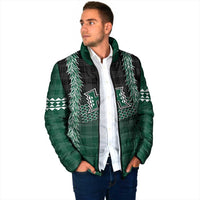 Rainbow Warriors Hawaii Palaka Padded Jacket Maile Lei LT7 - Polynesian Pride