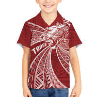 Tonga Independence Day Hawaiian Shirt Tongatapu Lion Ngatu Motifs LT7 - Polynesian Pride