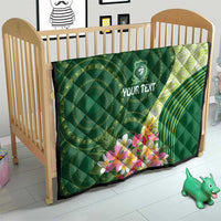 Fiji Ballantine Memorial High School Personalised Quilt Masi Tapa Mix Plumeria