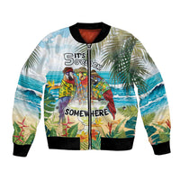 It's 5 o'clock Somewhere Bomber Jacket Beach Party - Polynesian Pride