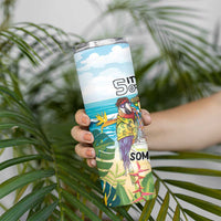 It's 5 o'clock Somewhere Skinny Tumbler Beach Party - Polynesian Pride
