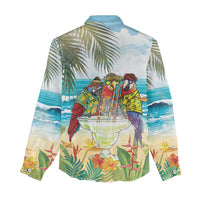 It's 5 o'clock Somewhere Women Casual Shirt Beach Party - Polynesian Pride