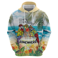 It's 5 o'clock Somewhere Zip Hoodie Beach Party - Polynesian Pride