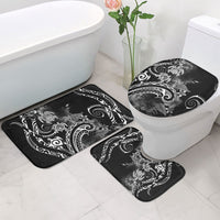 Aloha Hawaii Turtles Floral Bathroom Set Obsidian Glaze LT7 - Polynesian Pride