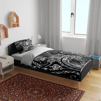 Aloha Hawaii Turtles Floral Bedding Set Obsidian Glaze LT7 - Polynesian Pride