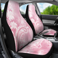 Aloha Hawaii Turtles Floral Car Seat Cover Pink Marbles Glaze LT7 - Polynesian Pride