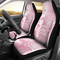 Aloha Hawaii Turtles Floral Car Seat Cover Pink Marbles Glaze LT7 - Polynesian Pride
