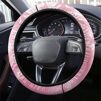 Aloha Hawaii Turtles Floral Steering Wheel Cover Pink Marbles Glaze LT7 - Polynesian Pride
