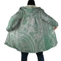 Aloha Hawaii Turtles Floral Cloak Seafoam Marbles Glaze LT7 - Polynesian Pride