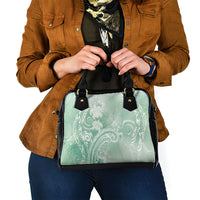 Aloha Hawaii Turtles Floral Shoulder Handbag Seafoam Marbles Glaze LT7 - Polynesian Pride
