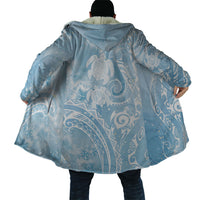 Aloha Hawaii Turtles Floral Cloak Aqua Marbles Glaze LT7 - Polynesian Pride