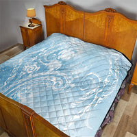 Aloha Hawaii Turtles Floral Quilt Aqua Marbles Glaze LT7 - Polynesian Pride