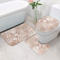 Aloha Hawaii Turtles Floral Bathroom Set Taupe Marbles Glaze LT7 - Polynesian Pride
