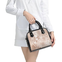 Aloha Hawaii Turtles Floral Shoulder Handbag Taupe Marbles Glaze LT7 - Polynesian Pride
