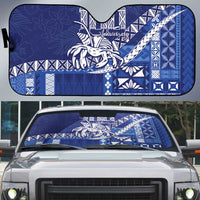 Queen Salote College 100th Anniversary Auto Sun Shade QSC Royal Girls LT7 Royal Blue - Polynesian Pride