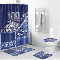 Queen Salote College 100th Anniversary Bathroom Set QSC Royal Girls LT7 Bathroom Set (4 pcs) Royal Blue - Polynesian Pride
