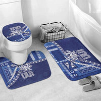 Queen Salote College 100th Anniversary Bathroom Set QSC Royal Girls LT7 Mat Set Only (3 pcs) One Size Royal Blue - Polynesian Pride