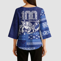 Queen Salote College 100th Anniversary Kimono Sleeve Blouse QSC Royal Girls - Polynesian Pride