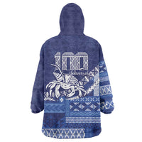 Queen Salote College 100th Anniversary Wearable Blanket Hoodie QSC Royal Girls - Polynesian Pride