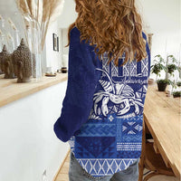 Queen Salote College 100th Anniversary Women Casual Shirt QSC Royal Girls - Polynesian Pride