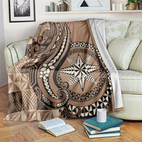 Tonga Ngatu Blanket Vintage Brown Manulua Motifs