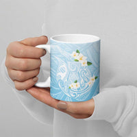 Guam Fishhook Mix Guasali Flowers Ceramic Mug Dreaming Turquoise
