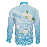 Guam Fishhook Mix Guasali Flowers Family Matching Puletasi and Hawaiian Shirt Dreaming Turquoise
