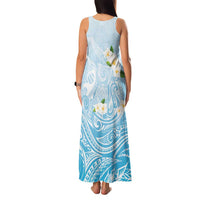 Guam Fishhook Mix Guasali Flowers Family Matching Tank Maxi Dress and Hawaiian Shirt Dreaming Turquoise