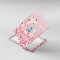 Guam Fishhook Mix Guasali Flowers Canvas Wall Art Dreaming Coral