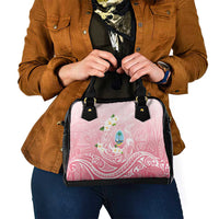 Guam Fishhook Mix Guasali Flowers Shoulder Handbag Dreaming Coral