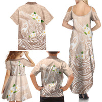 Guam Fishhook Mix Guasali Flowers Family Matching Summer Maxi Dress and Hawaiian Shirt Dreaming Hazel