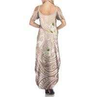 Guam Fishhook Mix Guasali Flowers Family Matching Summer Maxi Dress and Hawaiian Shirt Dreaming Hazel