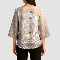 Guam Fishhook Mix Guasali Flowers Kimono Sleeve Blouse Dreaming Hazel