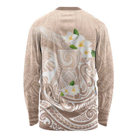 Guam Fishhook Mix Guasali Flowers Long Sleeve Shirt Dreaming Hazel