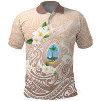 Guam Fishhook Mix Guasali Flowers Polo Shirt Dreaming Hazel