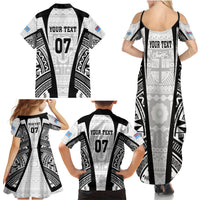 personalised-fiji-rugby-family-matching-summer-maxi-dress-and-hawaiian-shirt-2023-world-cup-history-makers-white-ver